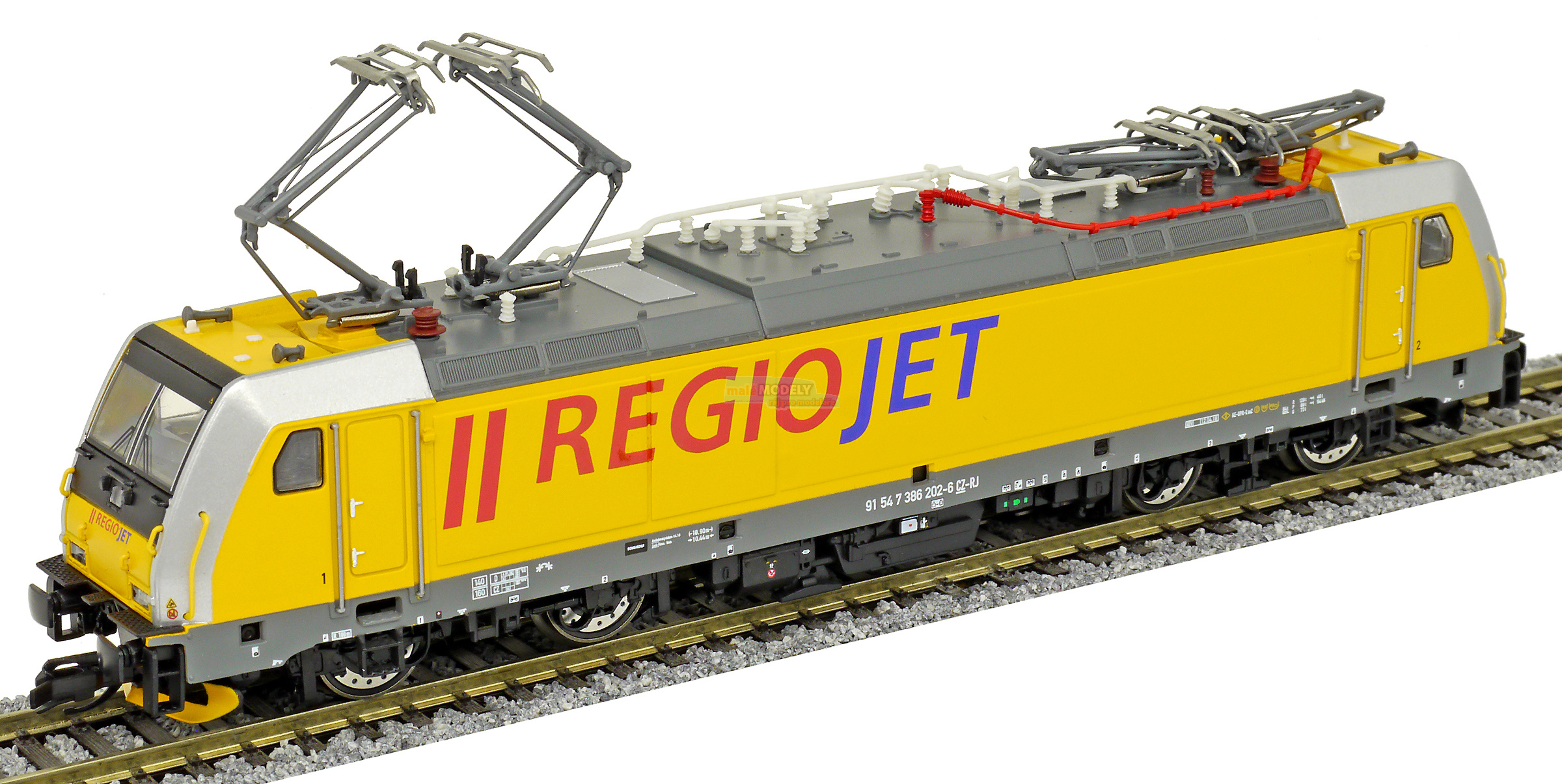 Elektrická lokomotiva řady 386, RegioJet