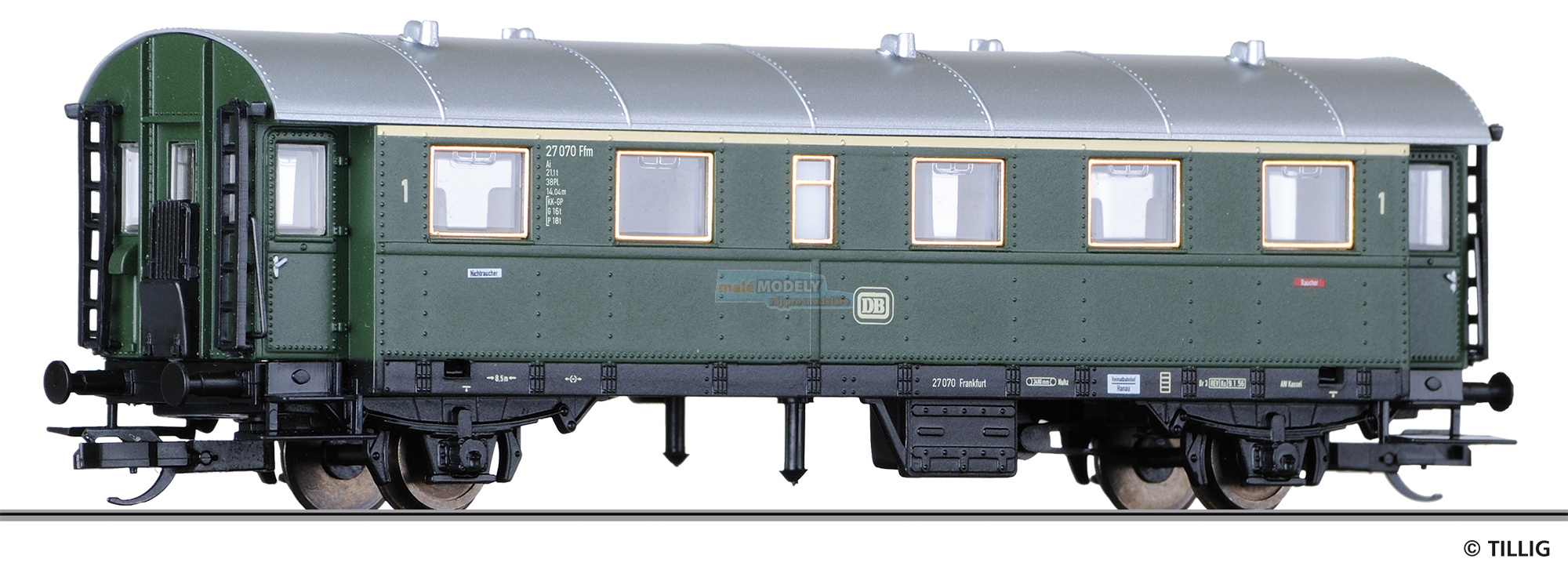 Reisezugwagen 1. Klasse Ai der DB, Ep. III