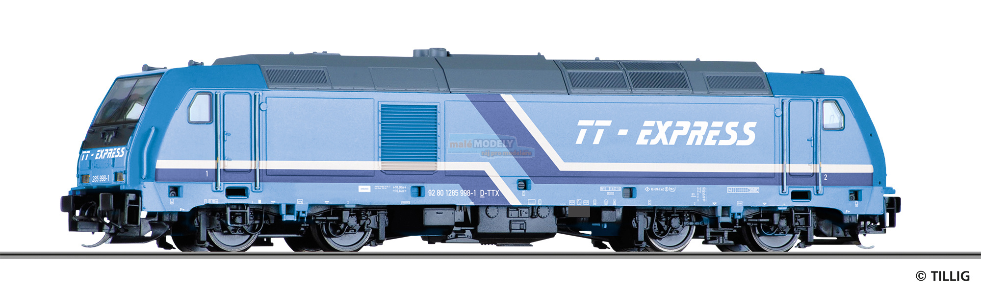 START - Dieselová lokomotiva BR 285 