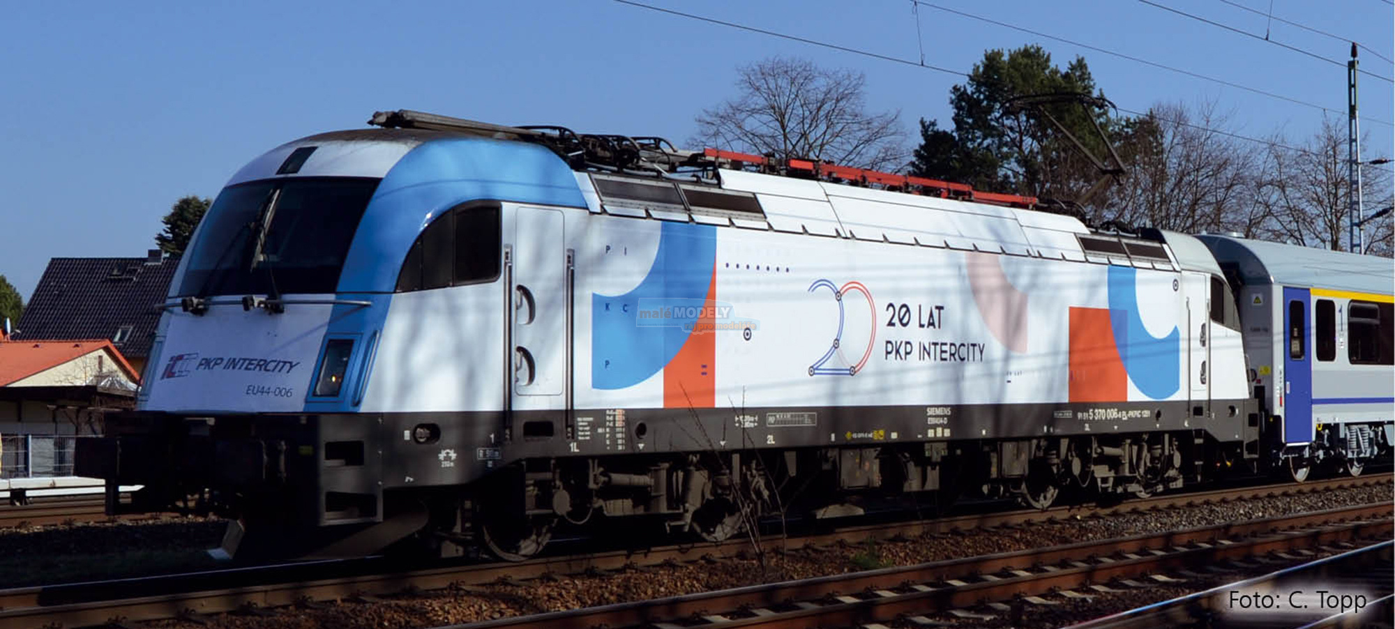 Elektrická lokomotiva, 370 006 „20 Jahre PKP Intercity“ PKP, Ep. VI, (31.03.2024) 