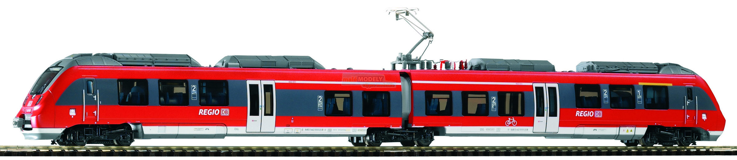 TT-E-Triebwg. BR 442 2tlg. DB AG VI + DSs PluX16