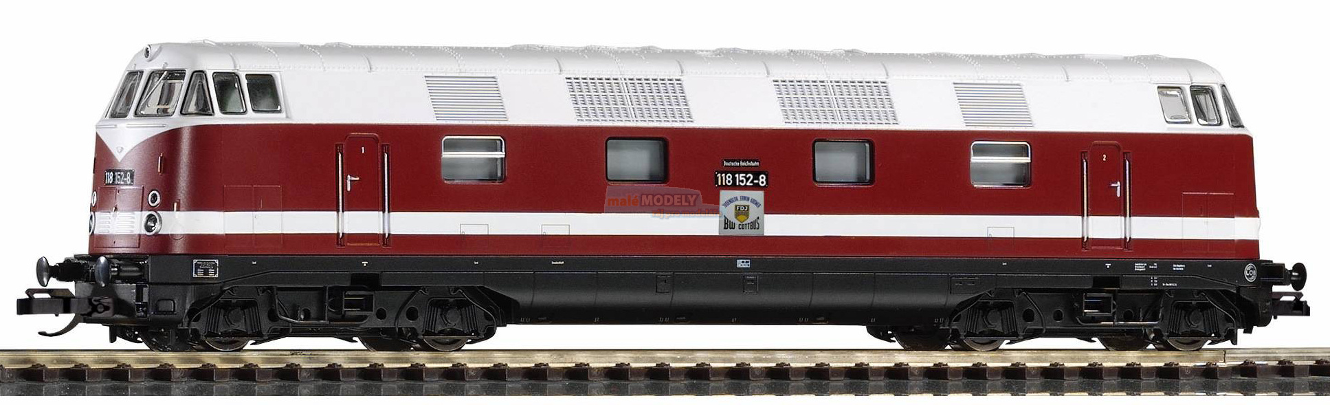 TT-Diesellok BR 118 FDJ DR IV, 4-achsig