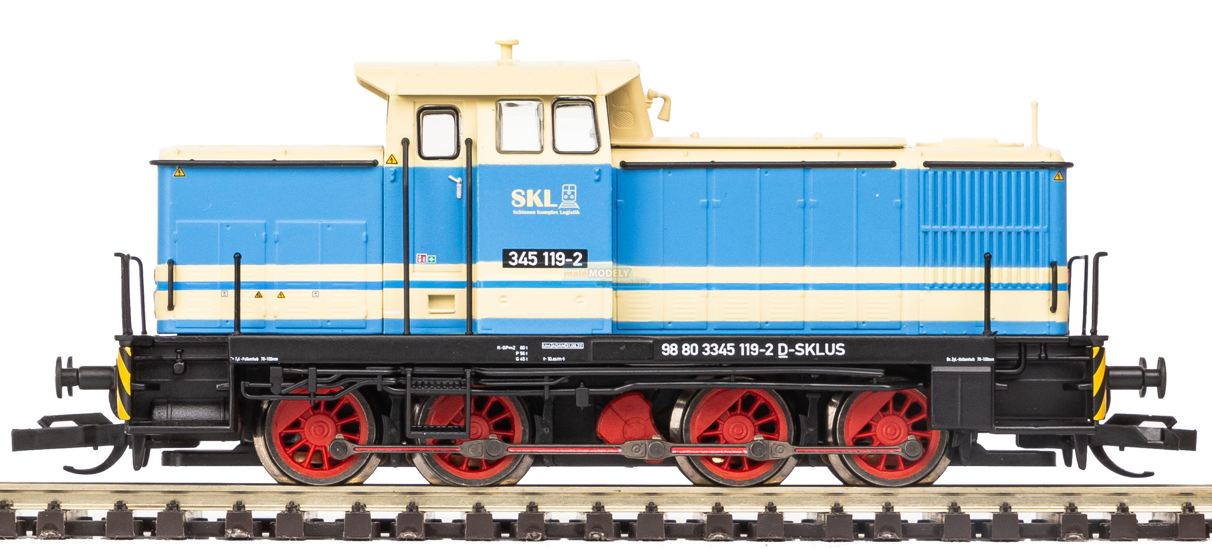 TT-Diesellok BR 345 SKL VI + DSs PluX16