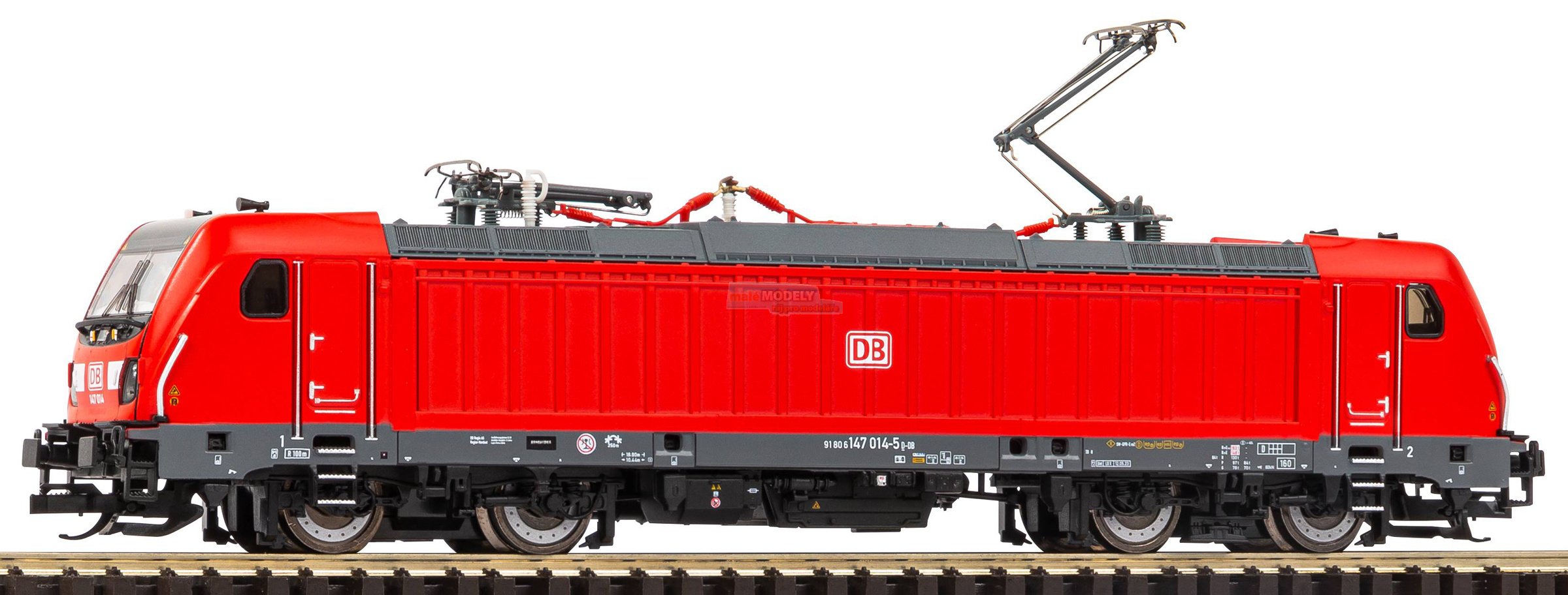TT-E-Lok BR 147 DB AG VI + DSs PluX22