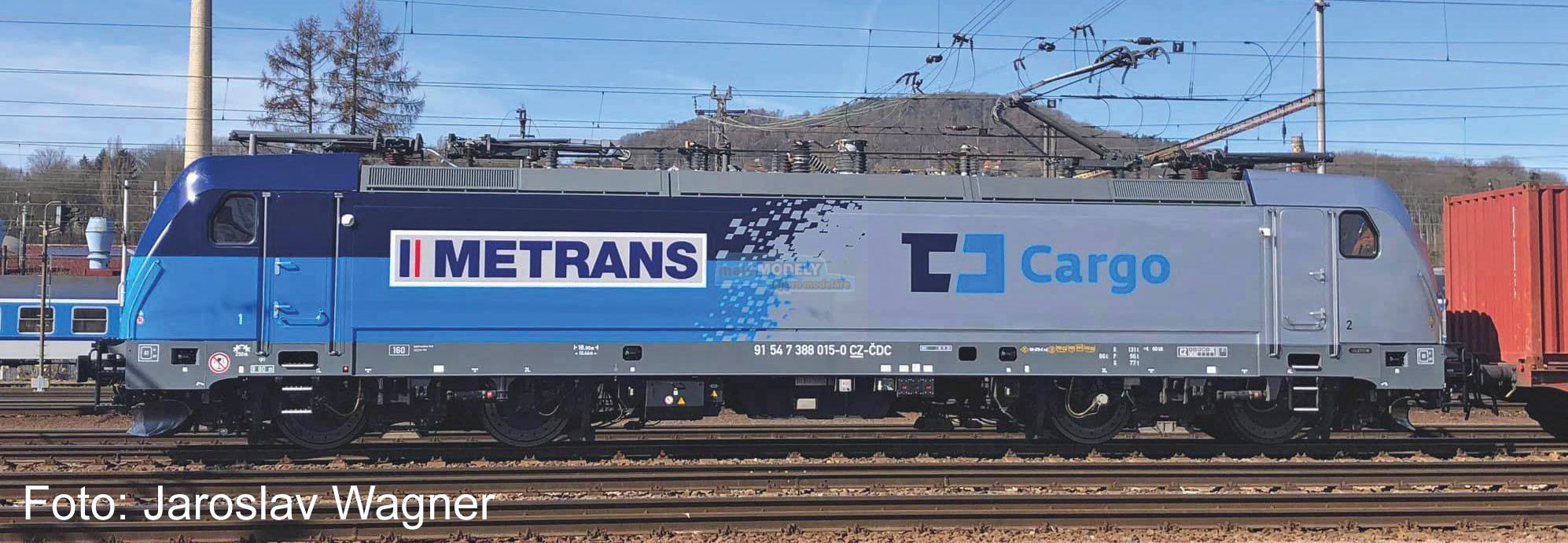 TT-E-Lok/Sound BR 388 Metrans CD Cargo VI + PluX22 Dec.
