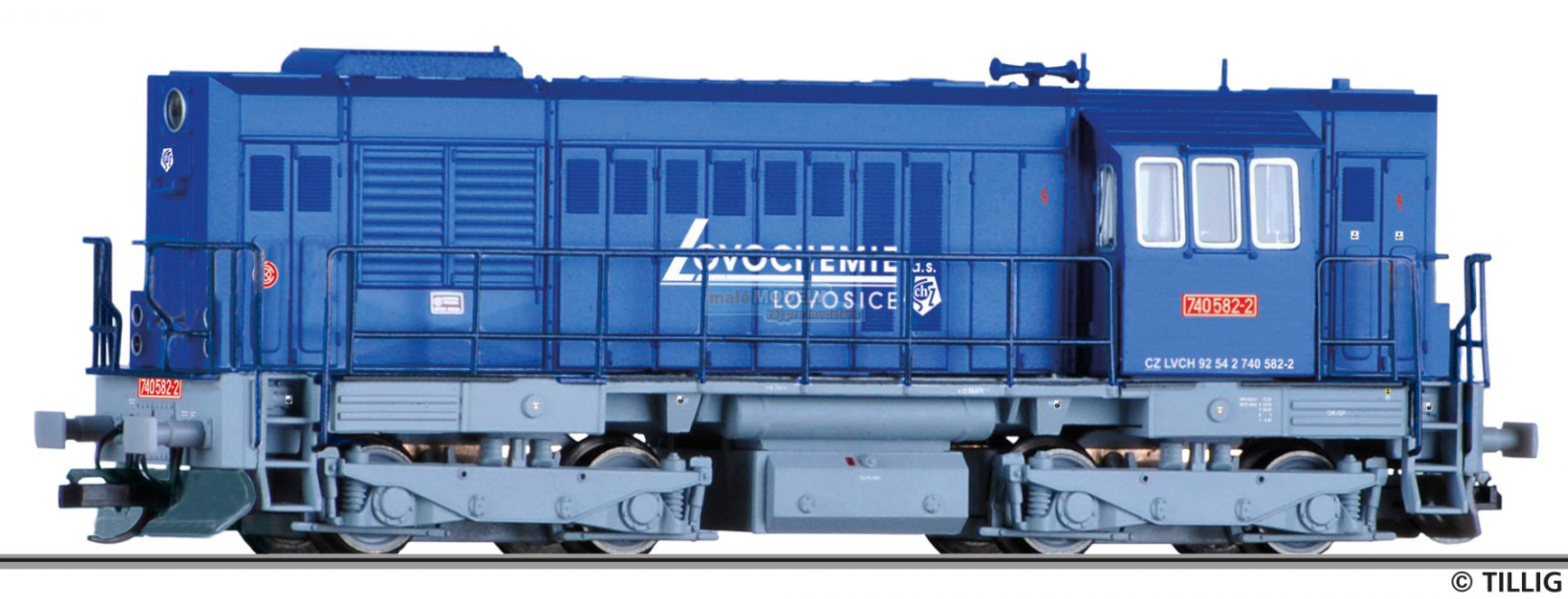 Lok diesel 740582-2Lovochemie, VI Galerie-Modell 2025