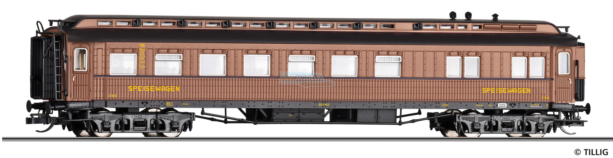 Speisewagen der DB