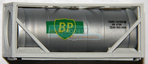 kontejner BP - stříbrný v šedé