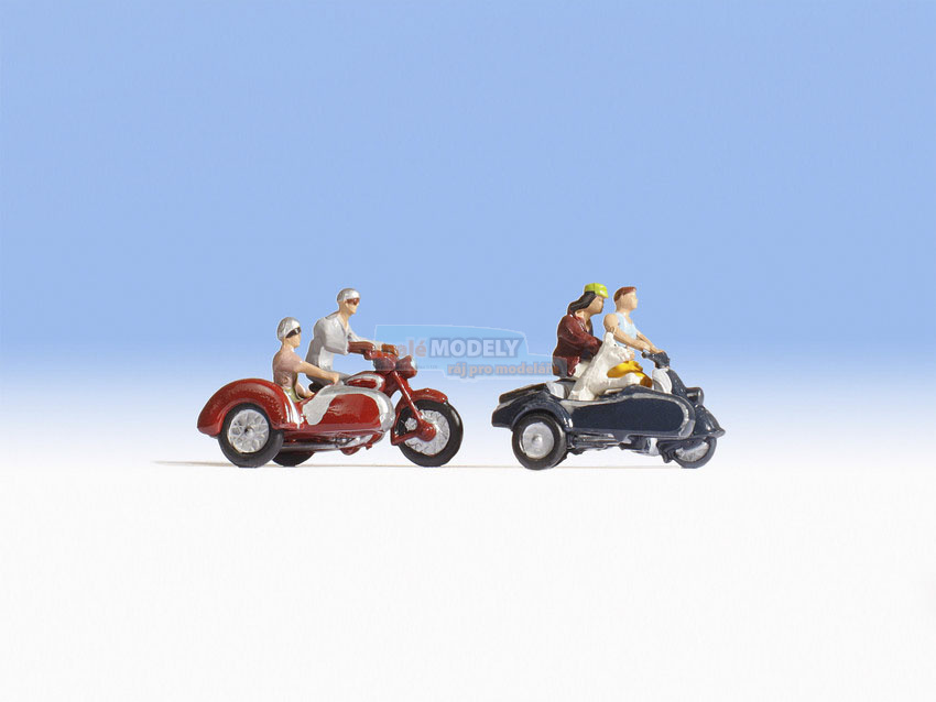 Motocyklisté, 4 figurky