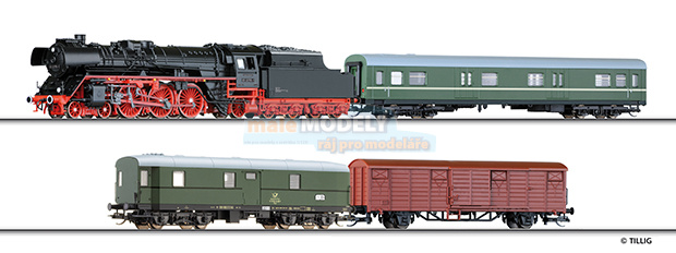 Set nákladních vozů s lokomotivou - (31. 03. 2013)