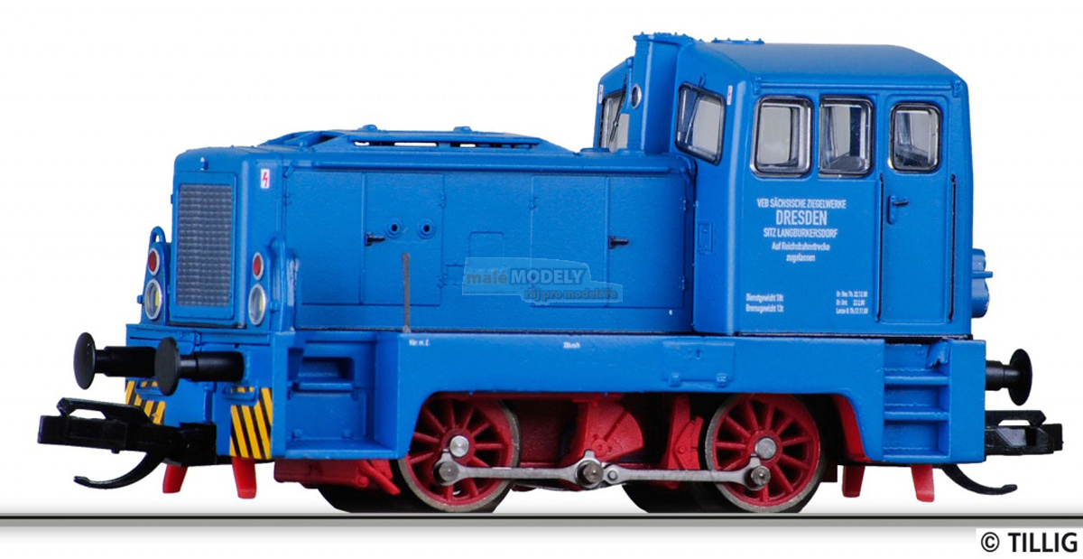 Dieselová lokomotiva V10B - VEB Sächsische Ziegelwerke, Galeriemodell